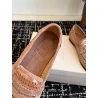 Brunello women's lazer-cut perforated casual loafer flat slip-on pump size35-40 - 图片 7