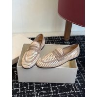 Brunello women's lazer-cut perforated casual loafer flat slip-on pump size35-40 - 图片 9