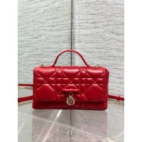 lambskin Dior top-handle cosmetic clutch/sling crossbody shoulder flap messenger - 图片 7