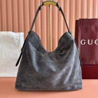 suede Gucci Beatrix shoulder shopping tote/underarm hobo bag - 图片 3