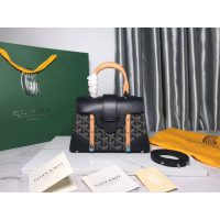 small Goryard structured top-handle handbag crossbody flap messenger bag with protective feet - 图片 3