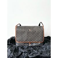 戈雅 GY unisex business document handbag shoulder crossbody canvas flap messenger - 图片 7