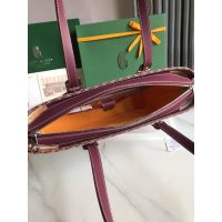 Goyard vintage outdoor carryall travel handbag canvas shoulder underarm tote large storage luggage - 图片 6