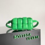 Braided BV padded cassette versatile wearable wallet waist chest bag accessory