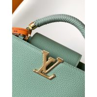 Louis Vuitton LV capucines BB top-handle handbag with tassel charm