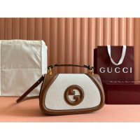 Gucci Small Blondie Burgundy Calfskin Shoulder Bag