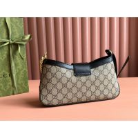 Gucci Padlock Small GG Coated Canvas Calfskin Shoulder Bag - 图片 3