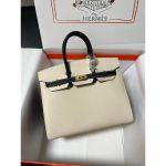 epsom Hermes birkin 25 sellier handbag GHW full handmade/boutique inclusion
