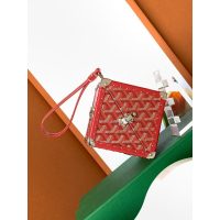 limited edition Goyard ladies DE cube trunk clutch cosmetic case box lipstick holder - 图片 6
