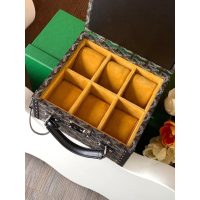 Goyard six-grids watch display box winder jewelry storage case organizer ornament box - 图片 4