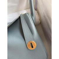 swift Hermes trench lindy 26 shoulder tote bag PHW-full handmade/boutique inclusion