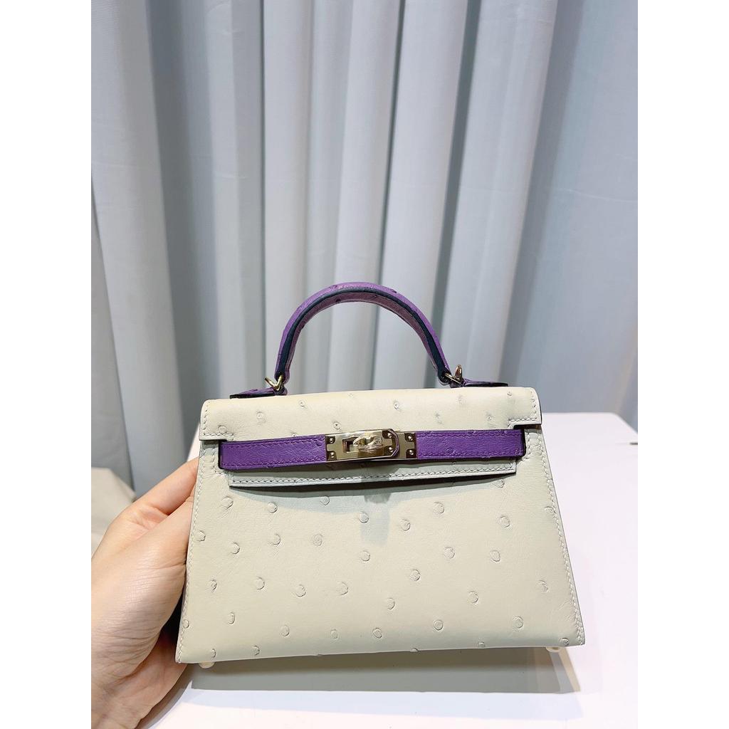 ph-11134201-820lc-mqsoeuhb5ekgdc.jpg ostrich leather Her.mes mini kelly pochette sling crossbody shoulder mobilephone bag handmade stitch - 图片 1