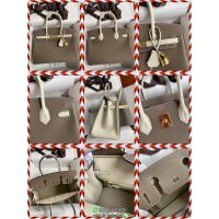 epsom hermes birkin 30 top-handle bag GHW full handmade/boutique inclusion
