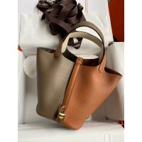 Hermes picotin 22 bucket tote GHW full handmade boutique package
