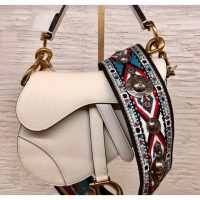 Dior Scratch-proof vintage flap saddle elegant baguette shoulder bag with magnetic fastener - 图片 3
