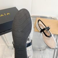 ALAIA mesh casual Mary Jane slide pump flat ballet boat shoes premium quality size35-40 - 图片 5