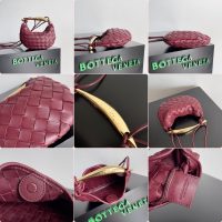 lambskin intrecciato BV mini sardine handbag tiny sling crossbody tote - 图片 9