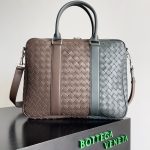 intrecciato BV men's business briefcase document laptop handbag