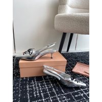 Miumiu bow-detailed kitten heel slingback sandal routine heel pump slipon size35-42 - 图片 5