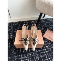 Miumiu bow-detailed kitten heel slingback sandal routine heel pump slipon size35-42 - 图片 6