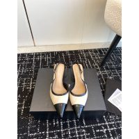 Chanel kitten-heel slingback pump size 35-40