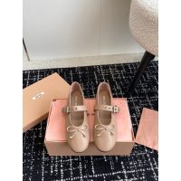 Miumiu bow flat ballet pump daily walking shoes Mary Jane boat shoes size35-40 - 图片 6