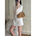 Chanel Mini 25 shoulder Hobo Bag in back Caviar
