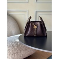 Chanel Mini 25 shoulder Hobo Bag in pink Caviar
