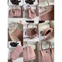 togo Hermes garden party 23 mini tote handbag full handmade boutique package