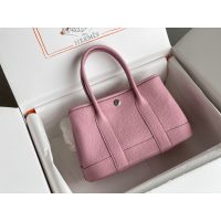 togo hermes neo garden party 23 tote handbag full handmade boutique inclusion