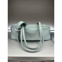 small Balenciaga women's shoulder bowling tote/casual underarm baguette with protective feet - 图片 2