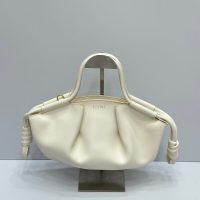 women's Loewe paseo shopping handbag pleated dumpling tote underarm hobbo baguette - 图片 3