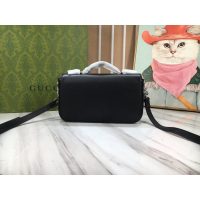 Gucci petite sling crossbody shoulder flap square messenger bag - 图片 7