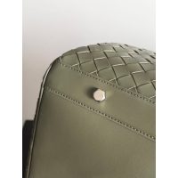 Intrecciato BV woven weekender cuffle handbag/travel carryall luggage bag/boarding handbag - 图片 7