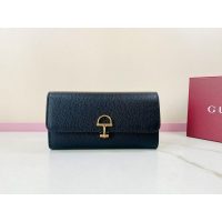 half horsebit Gucci bifold long wallet purse multiclots card hoder - 图片 4