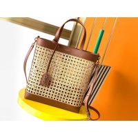 YSL summer resort beach tote crossbody shoulder bucket tote chic designer handbag authentic quality - 图片 5