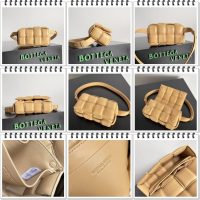 Braided BV padded cassette waist chest bag accessory baguette wearable wallet - 图片 7