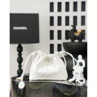 Chanel lambskin Mini Drawstring bucket Pouch Bag