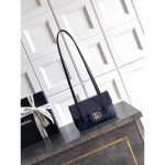 Chanel Mini Preppy Coco Shoulder Bag in caviar calfskin