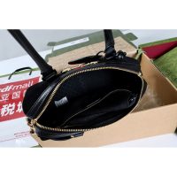 suede Gucci web-stripe boston shopper handbag weekend duffle tote - 图片 8