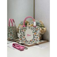 three sizes Dior holiday resort beach tote/boarding carryall luggage - 图片 6