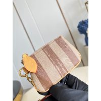 Louis Vuitton LV Speedy P9 Brown Striped Tote in Grainy Calfskin - 图片 8