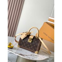 Louis Vuitton LV Speedy Trunk 20 Handbag in Monogram Canvas
