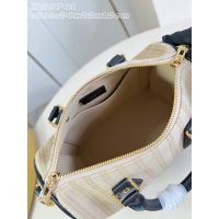 Louis Vuitton Speedy 30 Monogram Canvas Calfskin Handbag interior
