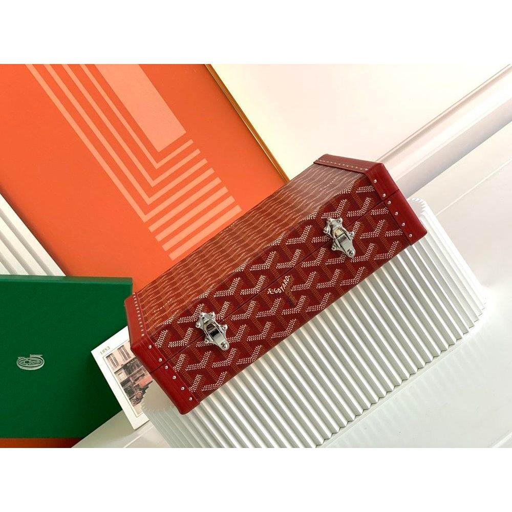 ph-11134201-820ld-mqso94t6o4r2b2.jpg Goyard women's cosmetic case organizer makeup storage box trunk ornament jewelry organizer box - 图片 1