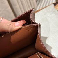 Box leather Her^^m costance 24cm convertible crossbody shoulder flap messenger case camera bag - 图片 9