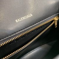 Balenciaga crocodile-grainy hourglass top-handle handbag crossbody flap messenger full packaging - 图片 9