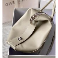 Large antigona lock soft large-capacity travelling bag Boston shopper handbag tote in calfskin - 图片 6