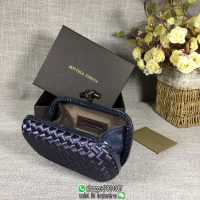 velvet BV cocktail kisslock clutch cellphone cosmetic clutch case socialite influencer party pouch - 图片 2