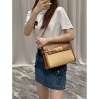 YSL large Manhattan cosmetic smartphone clutch sling crossbody shoulder messenger flap - 图片 2